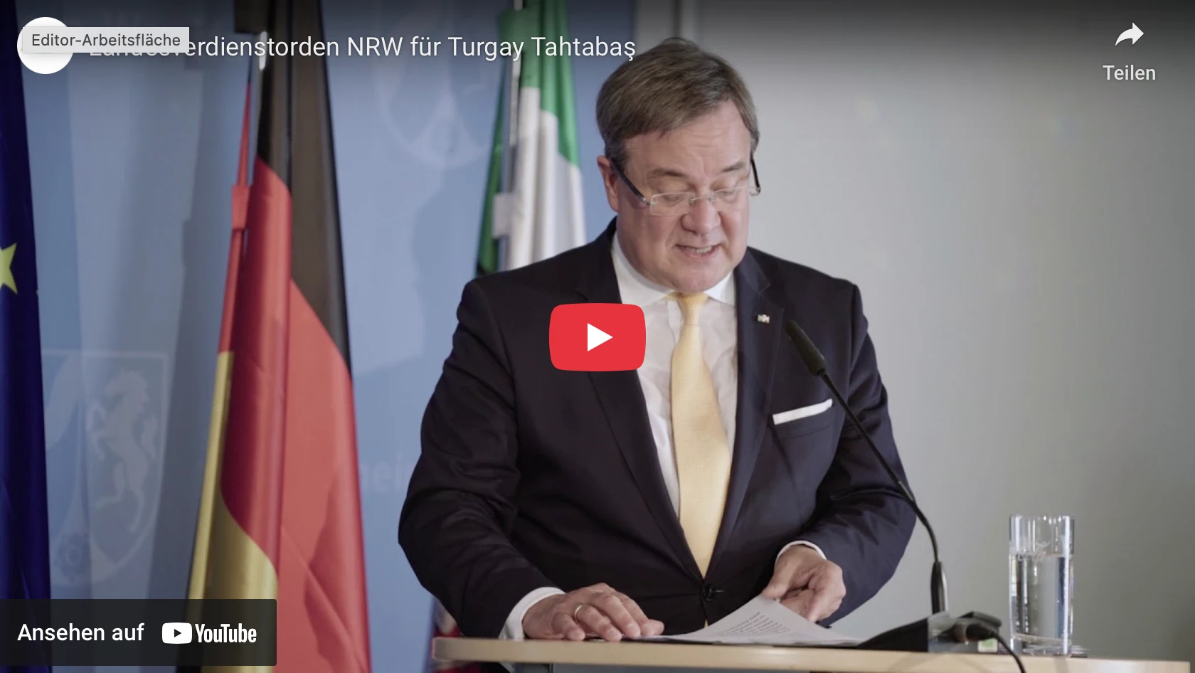 Presse-Video zur Verleihung des Landesverdienstordens